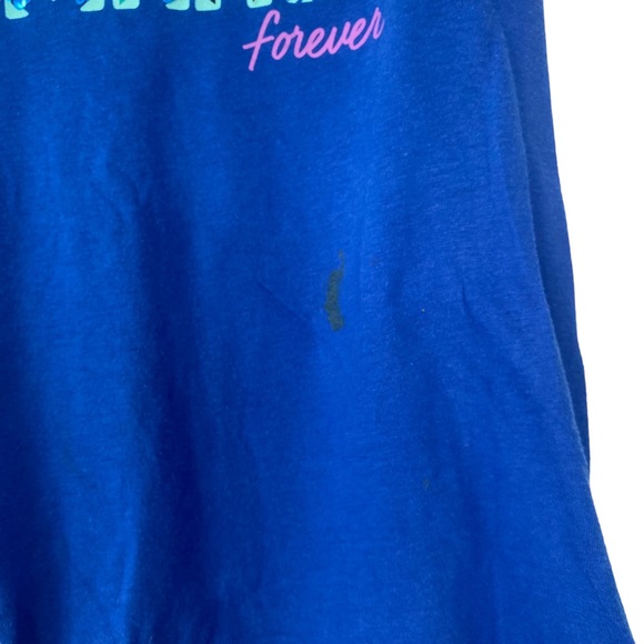 Justice Blue Tank Top - Girls 10-12 Years Old - Picture 5 of 5